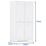 ROUPEIRO-DE-ACO-4-PORTAS-TRANCA-CADEADO-INSALUBRE-COM-SAPATEIRO-CINZA---AMAPA