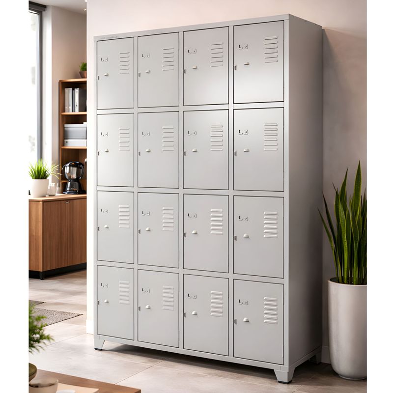 ROUPEIRO-DE-ACO-16-PORTAS-PEQUENOS-COM-FECHADURA-PARA-CADEADO-CINZA---AMAPA