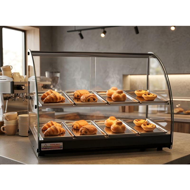 ESTUFA-8-BANDEJAS-VIDRO-CURVO-DUPLA-ACL-588DBP-PRETO-BASICA-127V---TITA