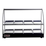 ESTUFA-8-BANDEJAS-VIDRO-CURVO-DUPLA-ACL-588DBP-PRETO-BASICA-127V---TITA