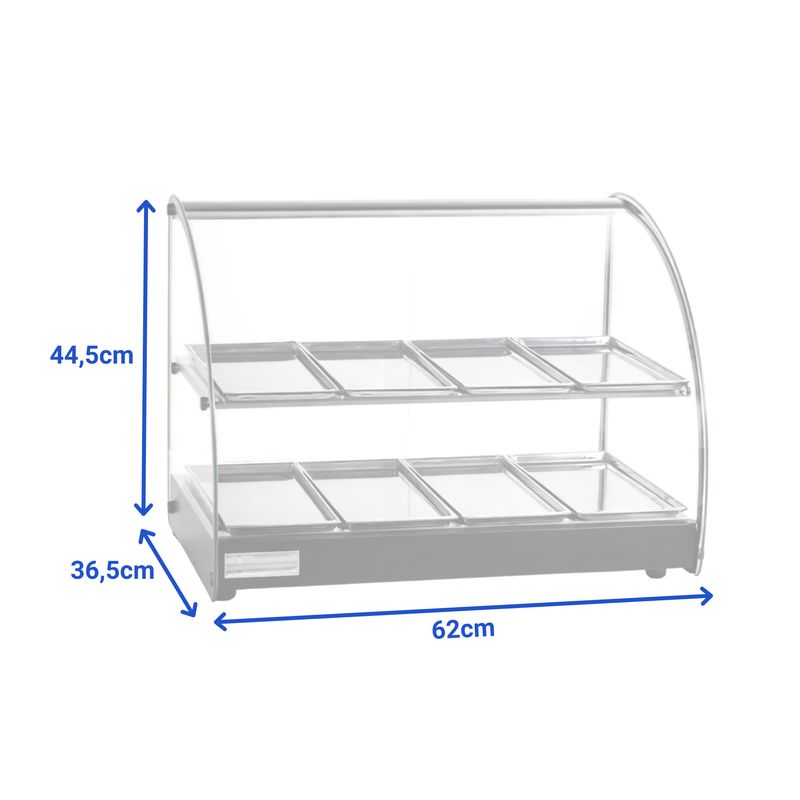 ESTUFA-8-BANDEJAS-VIDRO-CURVO-DUPLA-ACL-588DBP-PRETO-BASICA-127V---TITA