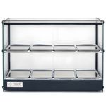 ESTUFA-8-BANDEJAS-VIDRO-RETO-DUPLA-EVR-BP-PRETO-BASICA-127V---TITA