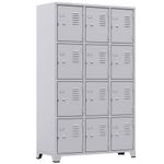 ROUPEIRO-DE-ACO-12-PORTAS-PEQUENAS-COM-TRANCA-PARA-CADEADO-CINZA---AMAPA