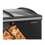 BALCAO-REFRIGERADO-ILHA-GESV-290C-PRETO-VIDRO-CURVO-220V---GELOPAR
