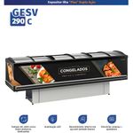 BALCAO-REFRIGERADO-ILHA-PLUS-LED-GESV-290C-PRETO-VIDRO-CURVO-220V---GELOPAR