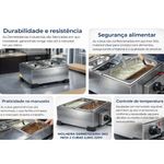 MOLHEIRA-DERRETEDEIRA-DR2-INOX-2-CUBAS-25KG-220V---MARCHESONI