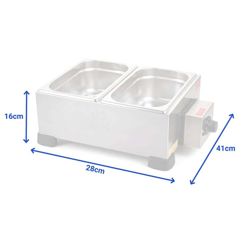 MOLHEIRA-DERRETEDEIRA-DR2-INOX-2-CUBAS-25KG-220V---MARCHESONI