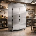 FREEZER-VERTICAL-CONGELADOS-AR-FORCADO-GCCP-4P-1045L-INOX-220V---GELOPAR