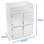 FREEZER-VERTICAL-CONGELADOS-AR-FORCADO-GCCP-4P-1045L-INOX-220V---GELOPAR