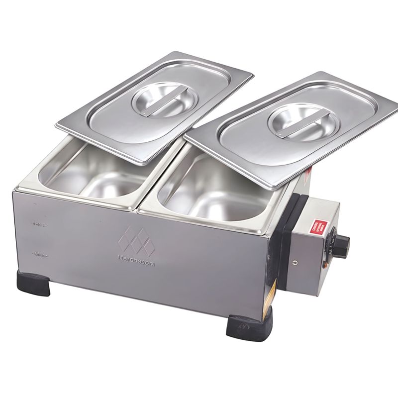 MOLHEIRA-DERRETEDEIRA-DR-2-INOX-2-CUBAS-25KG-127V---MARCHESONI