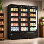 AUTO-SERVICO-FRIOS-E-LATICINIOS-VANGUARD-ASVR-3P-TODO-PRETO-3-PORTAS-220V---REFRIMATE