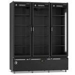 AUTO-SERVICO-FRIOS-E-LATICINIOS-VANGUARD-ASVR-3P-TODO-PRETO-3-PORTAS-220V---REFRIMATE