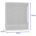 AUTO-SERVICO-FRIOS-E-LATICINIOS-VANGUARD-ASVR-3P-TODO-PRETO-3-PORTAS-220V---REFRIMATE