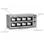 CONSERVADOR-DE-PROTEINA-COPROH8-8-BANDEJAS-220V---RED-CHAMELEON