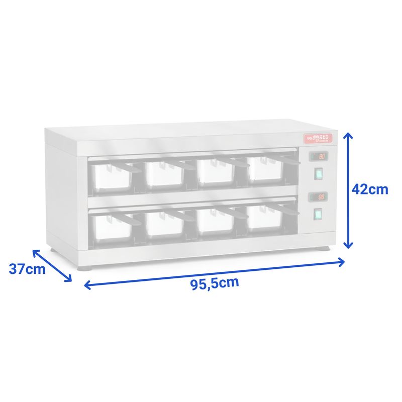 CONSERVADOR-DE-PROTEINA-COPROH8-8-BANDEJAS-220V---RED-CHAMELEON