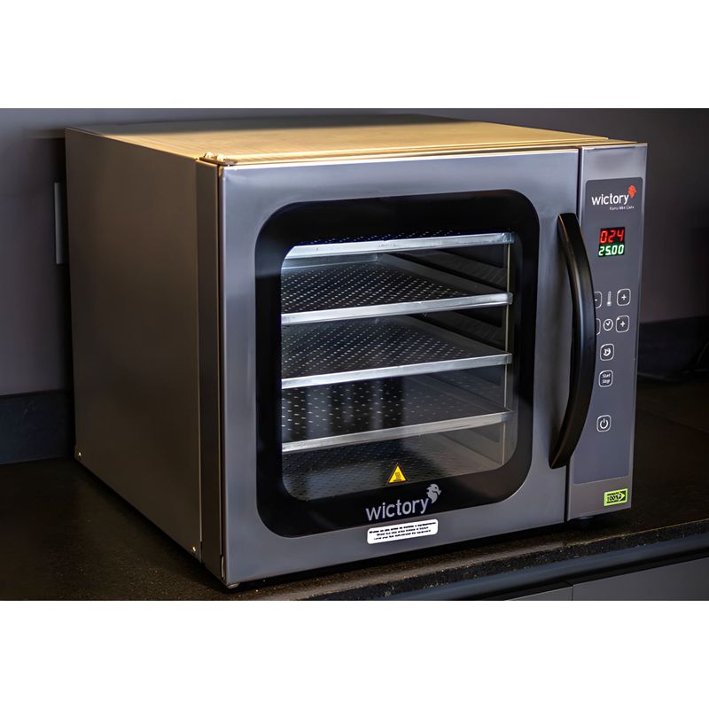 KIT-FORNO-MINI-CONVECTOR-5-ASSADEIRAS-ELETRICO-WCV-535-COM-VAPOR-127V---CAVALETE-INOX---WICTORY