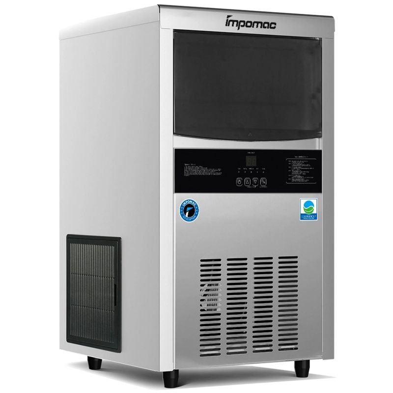 MAQUINA-DE-GELO-CUBO-TH80X-75KG-DIA-20L-INOX-220V---IMPOMAC