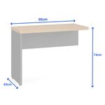 MESA-COMPLEMENTO-PE-PAINEL-90X60-NOGAL-PRETO---ACIMAQ