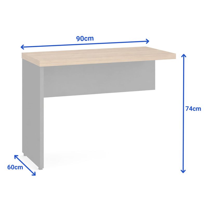 MESA-COMPLEMENTO-PE-PAINEL-90X60-NOGAL-PRETO---ACIMAQ