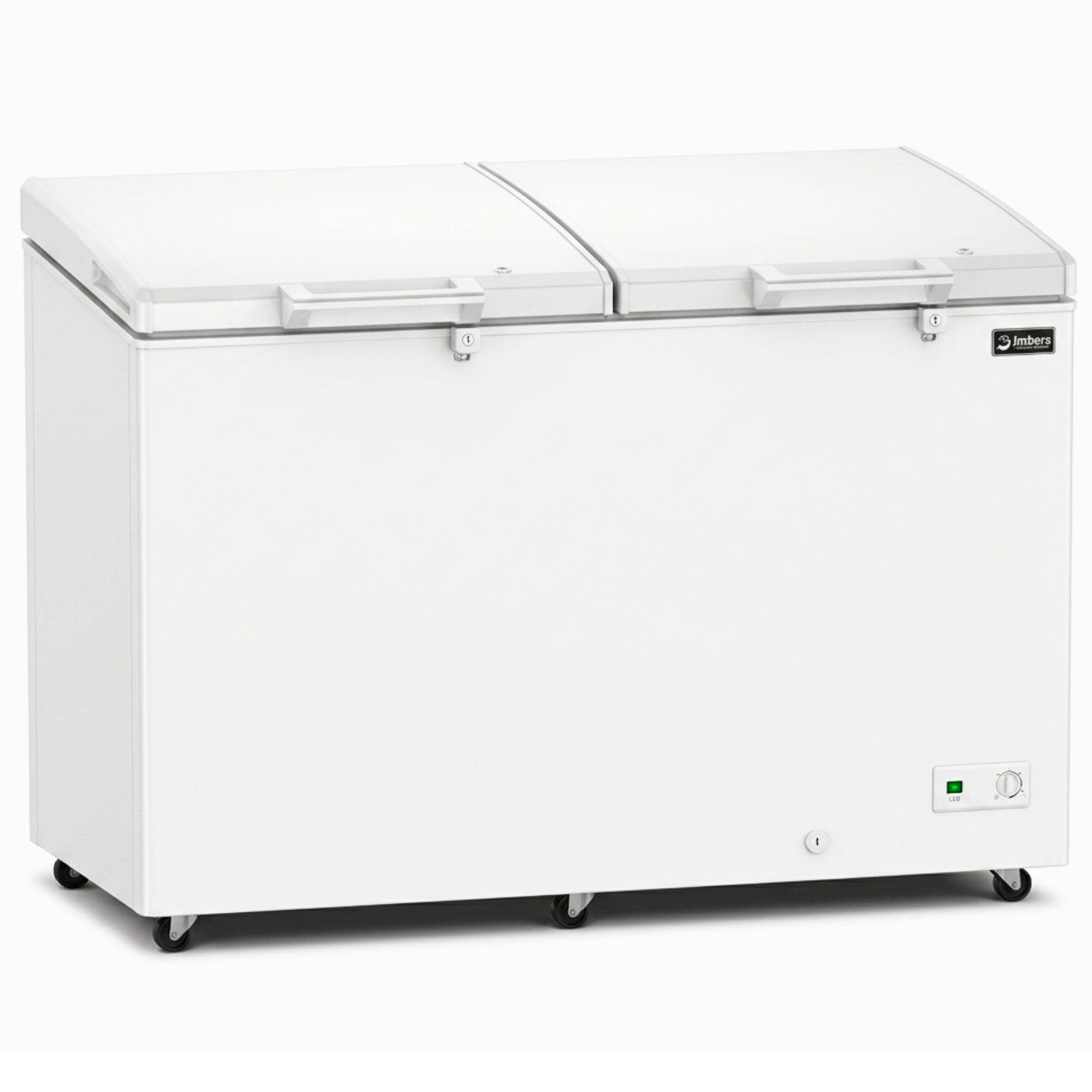 Freezer Horizontal Dupla Acao Hf505 Branco 2 Tampas Cega 505L 220V