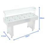 CARRO-BUFFET-SELF-SERVICE-12-CUBAS-TERMICO-220V---EDANCA