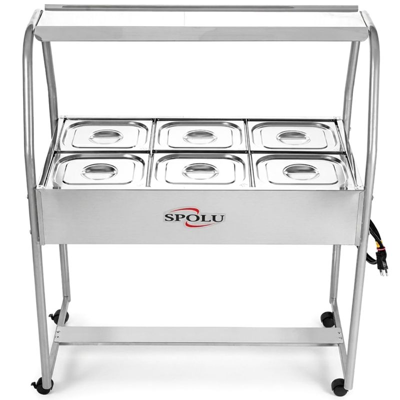 CARRO-BUFFET-TERMICO-SPL-507-6-CUBAS-127V---SPOLU