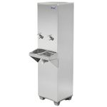 BEBEDOURO-INOX-25L-2-TORNEIRAS-FRIA-COM-FILTRO-127V---FRISBEL