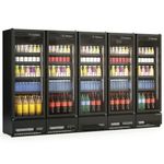 BALCAO-REFRIGERADO-FRIOS-E-LATICINIOS-GCVR-2500CB-TODO-PRETO-5-PORTAS-220V---GELOPAR