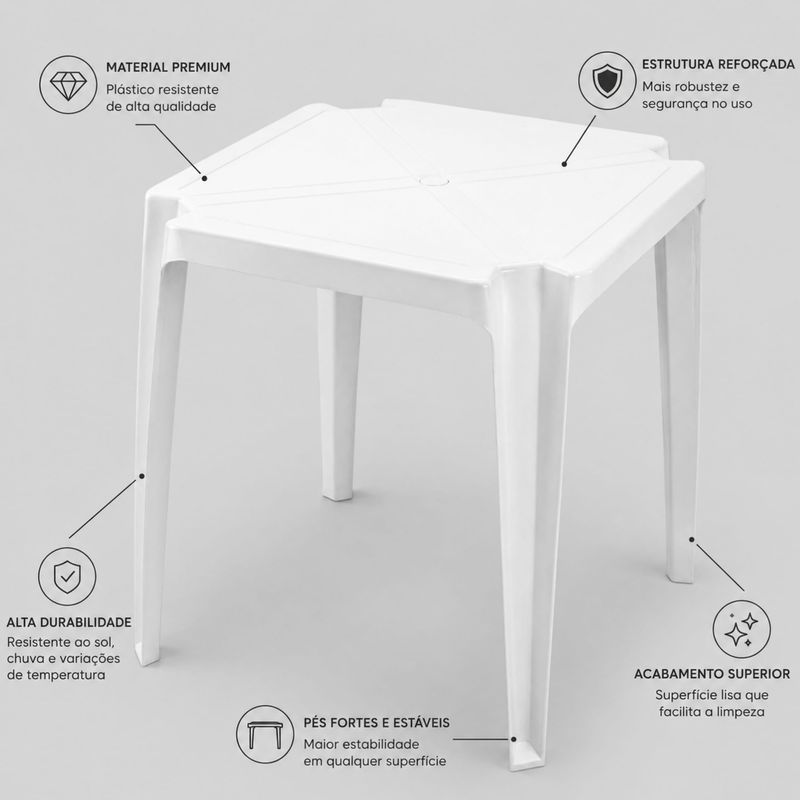 MESA-PLASTICA-QUADRADO-TOP-PREMIUM-BRANCA---TOPPLAST