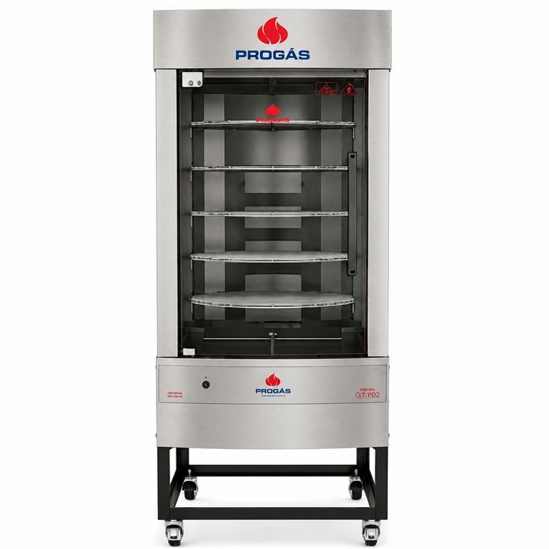 MAQUINA-DE-FRANGO-GAS-GIRATORIA-MULTIUSO-PRP-242-G5-75KG-BIVOLT---PROGAS