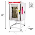 FORNO-TURBO-ELETRICO-10-BANDEJAS-58X70-FTE-300-PINTADO-380V-TRIFASICO---GPANIZ