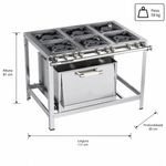 FOGAO-6-BOCAS-M-19-PREMIUM-30X30CM-GAS-GLP-BAIXA-PRESSAO-PERFIL-65CM-COM-FORNO---METALMAQ
