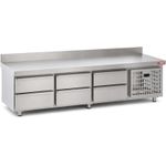 BALCAO-REFRIGERADOR-DE-BASE-BRG-20-6-GAVETAS-220V---RED-CHAMELEON