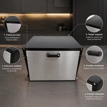 FORNO-A-GAS-GLP-FRG-11-80L-PORTA-INOX---CEFAZ