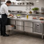 BALCAO-REFRIGERADOR-DE-BASE-BRG-20-6-GAVETAS-220V---RED-CHAMELEON