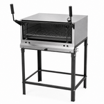 FORNO-LASTRO-GAS-PRP-860-INOX-80X60CM-GUILHOTINA---PROGAS