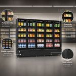BALCAO-AUTO-SERVICO-FRIOS-E-LATICINIOS-VANGUARD-ASVR-5PB-1630L-TODO-PRETO-5-PORTAS-220V---REFRIMATE