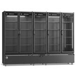 BALCAO-AUTO-SERVICO-FRIOS-E-LATICINIOS-VANGUARD-ASVR-5PB-1630L-TODO-PRETO-5-PORTAS-220V---REFRIMATE