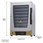 FORNO-TURBO-ELETRICO-DIGITAL-FAST-OVEN-PRP-008-PLUS-DOURADO-8-BANDEJAS-220V---PROGAS