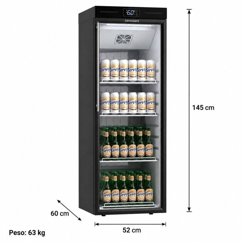 CERVEJEIRA-SLIM-HOME-BEER-VCCE-230PVS-230L-PORTA-VIDRO-PRETO-127V---REFRIMATE