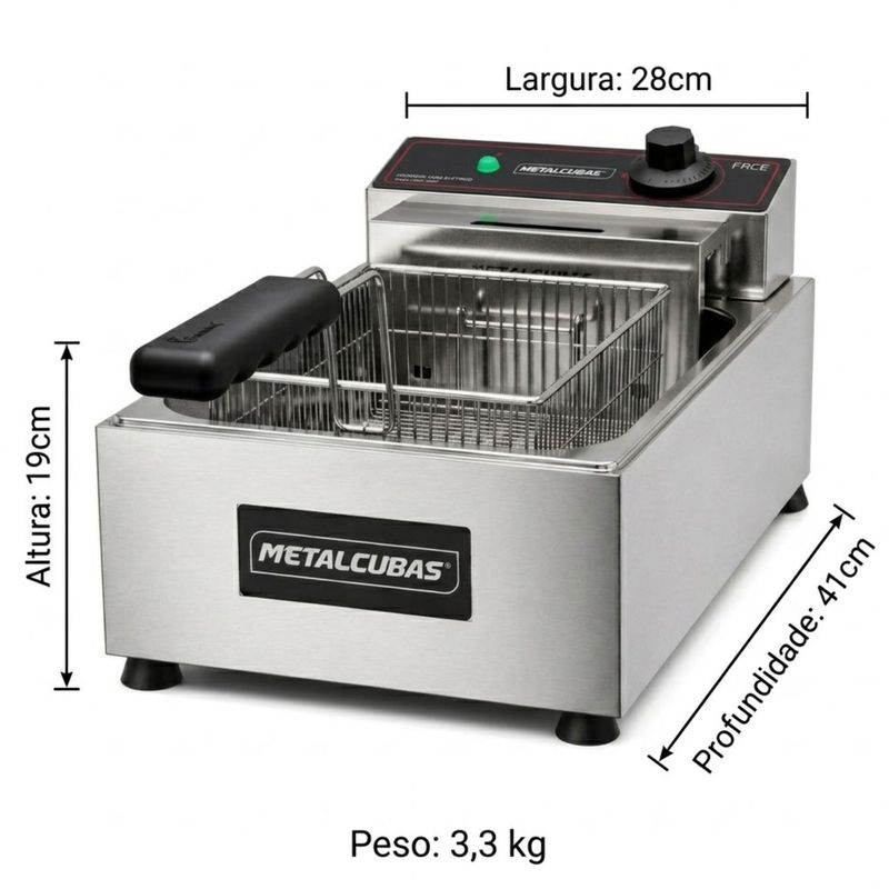 FRITADEIRA-ELETRICA-FRCE-3-3L-3200W-OLEO-INOX-220V---METALCUBAS