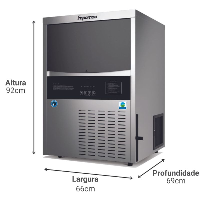 MAQUINA-DE-GELO-CUBO-TH-210X-120KG-DIA-45L-INOX-220V---IMPOMAC