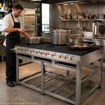 FOGAO-6-BOCAS-50X50CM-GAS-GLP-NOVA-ERA-NEV-32-BAIXA-PRESSAO-INOX---VENANCIO