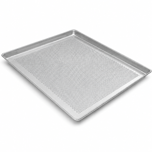 Assadeira 58X70 3Cm Pao Doce Perfurada Aluminio 0,8 Mm Estampada - Imeca