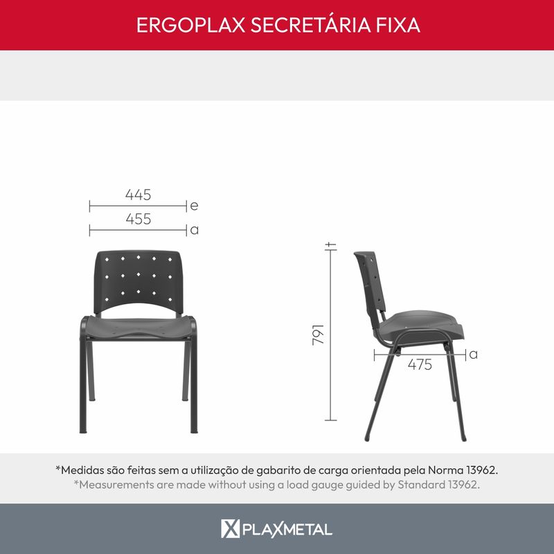 CADEIRA-ERGOPLAX-FIXA-PRETO---PLAXMETAL