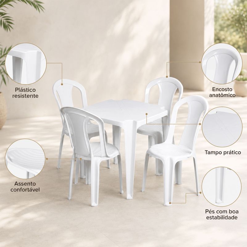 CONJUNTO-MESA-COM-4-CADEIRAS-PLASTICAS-BISTRO-GIOVANA-BRANCO---DUO