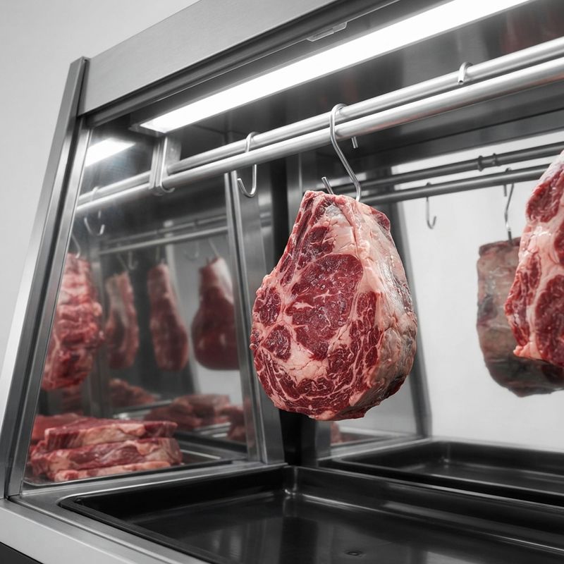 BALCAO-REFRIGERADO-ACOUGUE-TURINO-STANDARD-GATS-150-PRETO-TENDAL-DUPLO-SEM-DEPOSITO-220V---GELOPAR