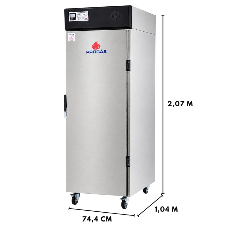CAMARA-DE-CRESCIMENTO-PRCL-200-G2-INOX-PARA-20-BANDEJAS-58X70-220V---PROGAS