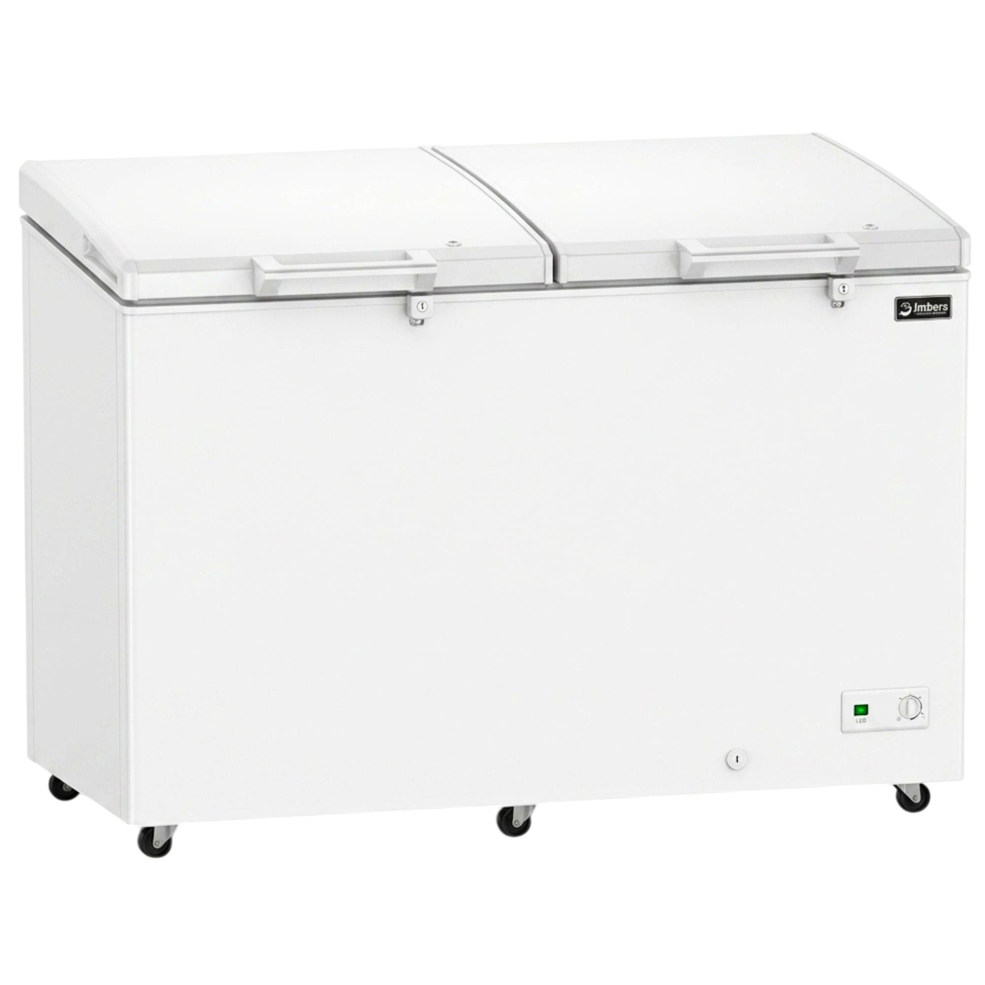 Freezer Horizontal Dupla Acao Hf505 Branco 2 Tampas Cega 505L 220V