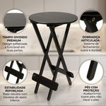 BISTRO-ALTO-REDONDO-MADEIRA-60CM-DIAMETRO-100CM-ALTURA-PRETO---SO-MESAS-SO-CADEIRAS